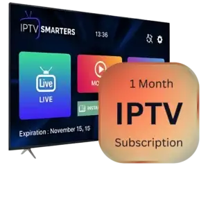 1 Month IPTV Subscription